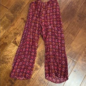 Floral pants